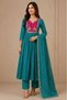 Muslin Anarkali Kurta Set for Women with Dupatta & Pants | Indian Ethnic Wear | Anarkali Salwar Suit | Women Kurta Set | Ladies Party Wear & Festive Dress