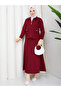 Women's Pocket Detailed Zippered Jacket and Skirt Islamic Clothing Two-Piece Set - 4
