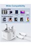 35W USB-C Fast Charger with 1M Type-C to Type-C Cable – Compatible with iPhone 17 Pro Max, iPhone 16 Series, iPhone 15 Series, Samsung S24 & USB-C Devices - 2