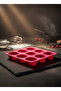 3 Pieces of 9-Compartment Silicone Tartlet and Muffin Cake Mold - Non-Stick Flower-Shaped Baking Set - 7