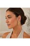 Gold Sun Model Women's Earrings - 2
