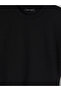 Lace Detailed Asymmetrical Cut Women's T-Shirt - 7
