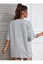 Smile Printed Women / Girls Oversize Casual T-Shirt Boyfirend - 2