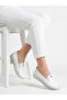 Women's White Genuine Leather Orthopedic Sole Casual Shoes - 4