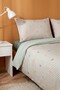 Lisa Breathable Cotton Single Duvet Cover Set - 6