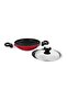 Appachatti with Stainless Steel With Lid Red 20cm - 2