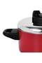 Classique Covered Saucepot With Steel Lid Red 18cm - 5