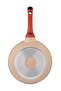 7-Piece Granite Non-Stick Aluminium Essentials Cookware Set Pink - 7