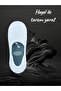 3 Pack White Bamboo Men's Ballerina Black Socks Seamless Invisible Slider Heel Silicone Premium - 4