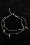 Silver Color Pipe Model Singapore and Ball Chain Steel Anklet Special Design Daily Elegance - 3
