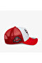 قبعة حمراء للجنسين من Nba Side Patch Trucker Chicago Bulls - 5