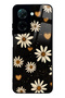 Xiaomi Redmi A5 Glossy Phone Case with Midnight Daisies Design