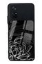 Xiaomi Poco M4 Pro Glossy Phone Case with Moonlight Leaves Design