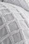 Gray Double Bohemian Pique Set Seasonal 240X250 Bedspread Set Rozella - 3