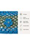 Bohemian Summer Mesh Beret – Turquoise & Island Green - 4