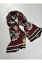 Ivy Pattern Voile Silk Shawl Accessory Shoulder Shawl Foulard - 4