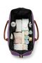Tr Mother Care Baby Bag Mother Bag Backpack Purple - 7