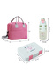 4 Compartment Bento Lunch Box w/ Insulated Lunch Bag & Water Bottle 750ml – Bicycle Mint - 8