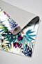Non-Slip, Washable, Digitally Printed 2-Piece Toilet Seat Set |   Rectangle |   Felt Base |   Floral |   S5048 - 4