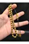 Special Black Combination Barley Model Gold Color Natural Hematite Stone Prayer Beads - 4