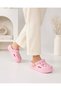 Women's Cross Slippers Comfortable Lightweight Non-Slip Nurse Hospital Garden Pool Beach Daily Wear Summer Slippers with Accessories - 3