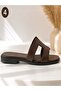 Helen Brown Genuine Leather Women's Slippers - 4
