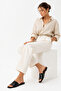 Lora Women's Black Single-Strap Patent Leather Textured Slippers - Stylish Everyday Slippers for Home and Outdoor Use - 6