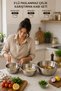 Steel 3-Piece Mixing Bowl Mixing Container Multi-Purpose Steel Bowl Set 17-19-22 cm - 2