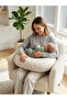 Breastfeeding Pillow, 100% Cotton Washable Zippered Breastfeeding and Support Cushion, Floral Maternity Support - 3