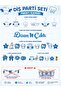 Dental Wheat Party Set 26 Pieces |   My Tooth Came Out Decorations, Banner, Ceiling Pendant, and Cake Decoration Set - 6