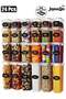 24 Pcs Airtight Food Storage Container with Lids Set, Kitchen & Pantry Organization, BPA Free, Plastic Canisters with Durable Lids Ideal for Cereal, Flour & Sugar, With 24 Labels and Marker