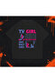 Tv Girl Printed Unisex Oversize T-Shirt