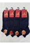 4 Pieces of Mercerized 100% Natural Nylon-Free Short-Sleeved Thin Summer Men's Booties