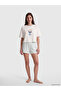 Vizyon New Season Stitch Printed Women's Shorts Pajama Set - 2