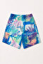 Children's Swim Shorts Shark Printed Quick-Dry I Boys' Patterned Swim Shorts Elastic Waist I 9-16 Years - 7