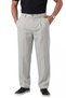 Stone Baggy Fit Pleated Fabric Trousers – Lycra, Elastic Waist, Comfortable Cut Men's Trousers 2600920