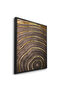 Gold Tree Abstract Wall Art | Framed Canvas Print with Gold Foil Embossed | Luxury Modern Decor for Living Room, Bedroom, Office & Gift - 3