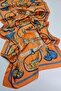 Animal Figure Voile Silk Shawl Accessory Shoulder Shawl Foulard