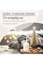 Sakha Candle Premium Quality Unscented Pillar Candles 2 x 2 Inch, Long Burning Hours, Decorative Pillar Candles - 4
