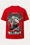 Oversize Wind Hashira Sanemi Demon Slayer Printed T-Shirt - Large Print - Wide Cut