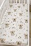 100% Cotton, Park Bed Compatible Elastic Sheet (70X120X20) - 4