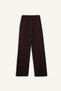 Wide Leg Brown Women's Sweatpants F0998Ax/Bn340 - 6