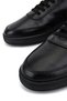 Men's Genuine Leather Black Sneakers & Sports Shoes - 5
