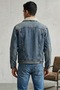 سترة تروكر زرقاء للرجال 2.0 SHERPA TRUCKER - 3