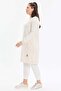 Basic Comfortable Fit Long Women's Tunic - 4
