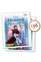 Licensed Frozen Land of Snow 36 Packs in 1 Box (144 Stickers+36 Cards) Sticker Ltd Edition