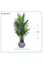 Artificial Areca Tree Plastic Pot { Height 170 cm } - 7