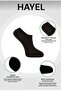 3-Piece Double Bamboo Men's Sneaker Black Socks Seamless Invisible Ankle Invisible Sports Socks Premium - 5