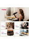 HSK102 Hair Styler Set Hair Dryer Straightener Curler 2200W 3 Heat 2 Speed Cool Shot 360 Swivel Cord - 7