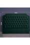 ANDROMEDA HEADBOARD CHANEL OLIVE GREEN L-150 : H-125 CM - 5